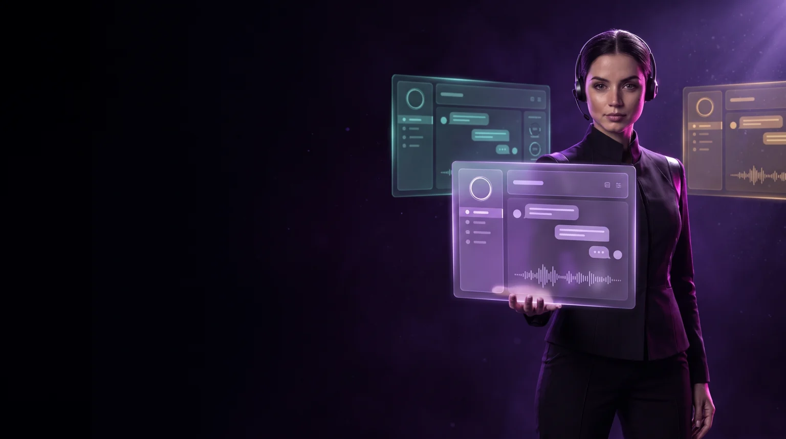 Plataforma TalkFlow com marcas de parceiros